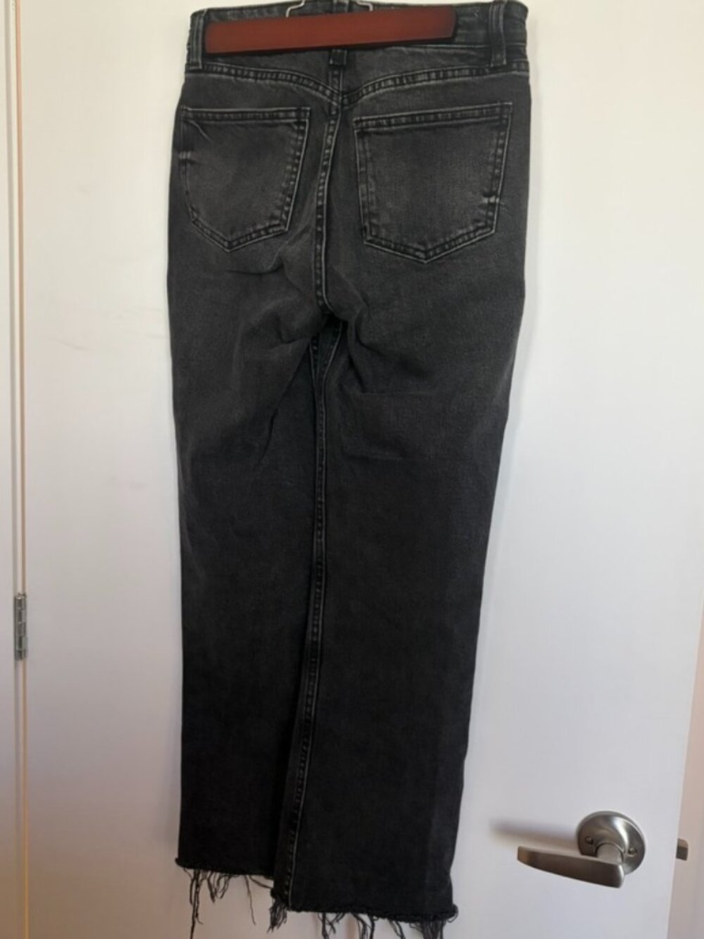 Zara high-rise flared crop jean - Picture 4 of 4